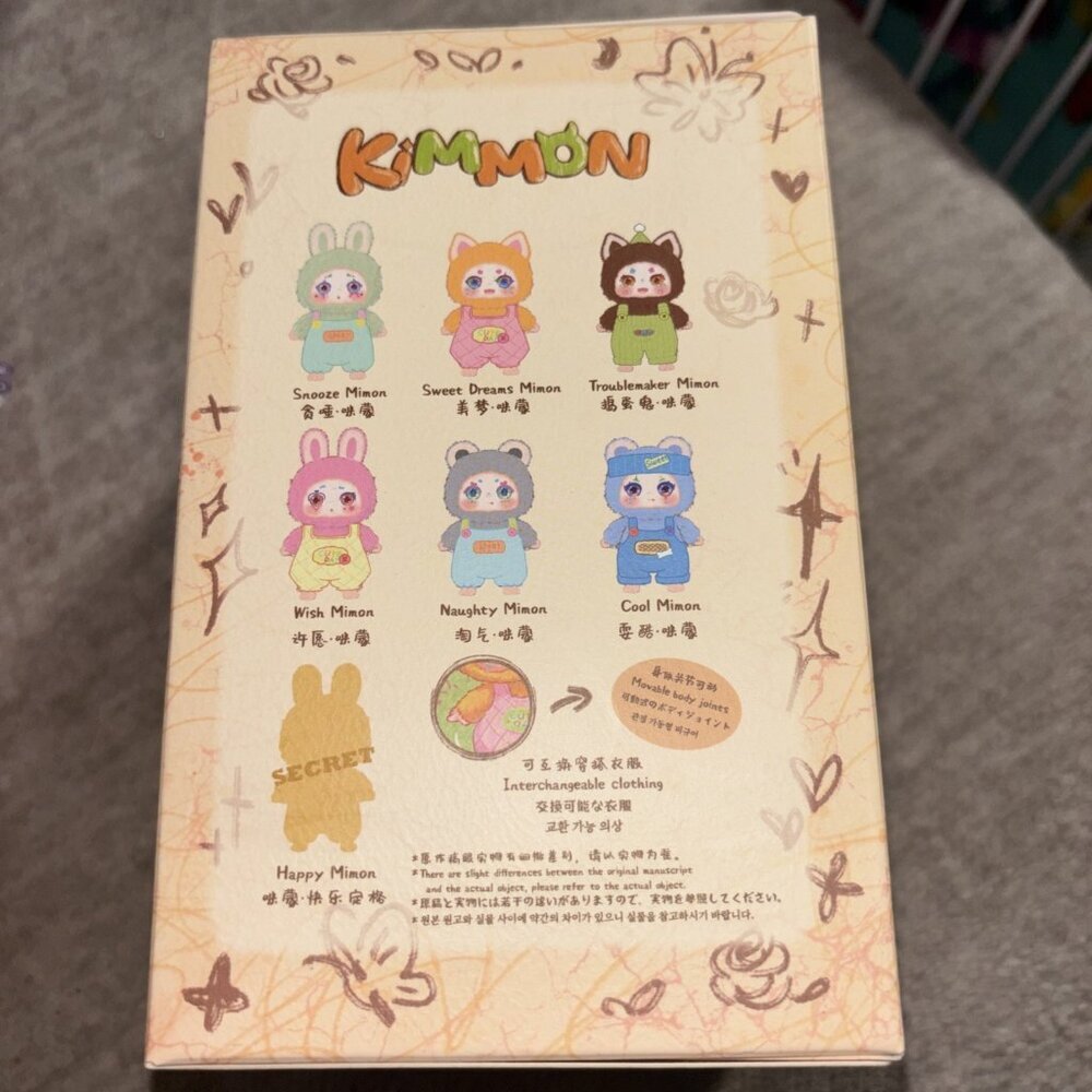 Kimmon Mimon Series Blind Box- New Sealed Box Perfect Box - Picture 2 of 6